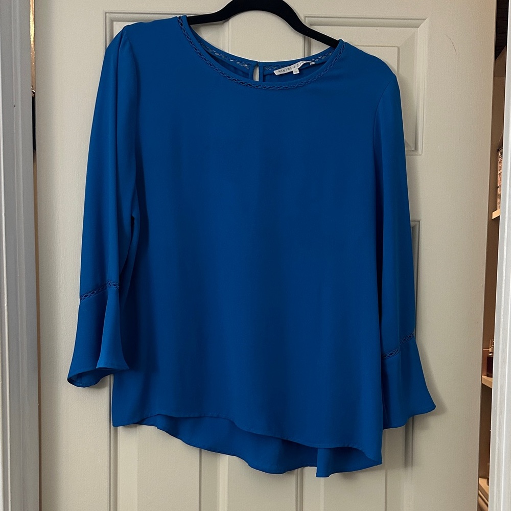 Violet & Claire Royal Blue Blouse